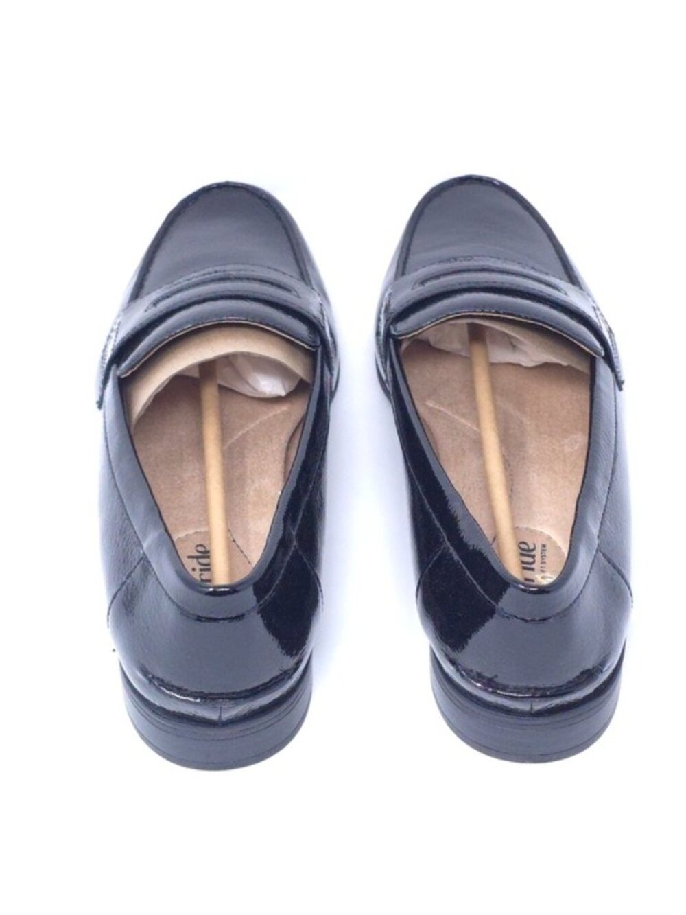 LifeStride Madison Black Loafer Flats 9.5W Faux Leather Comfy - Picture 5 of 9